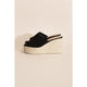 Shoes - WEBSTER-20 PLATFORM WEDGE SLIDE HEELS -  - Cultured Cloths Apparel