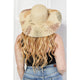 Accessories, Hats - Justin Taylor Palm Leaf Straw Sun Hat -  - Cultured Cloths Apparel