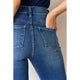 Denim - Kancan High Rise Raw Hem Flare Jeans -  - Cultured Cloths Apparel