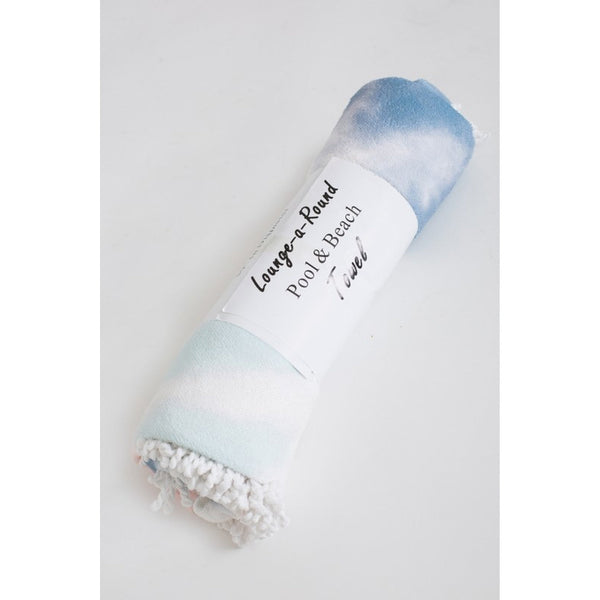 Outerwear - Justin Taylor Dreamland Tie Dye Round Beach Towel -  - Cultured Cloths Apparel