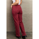 Denim - Judy Blue Malia Full Size High Waist Front Seam Straight Jeans -  - Cultured Cloths Apparel