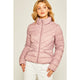 Outerwear - Woven Solid High Neck Puffer Jacket -  - Cultured Cloths Apparel