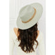 Hats - Fame Keep Your Promise Fedora Hat in Mint - Light Green - Cultured Cloths Apparel