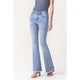 Denim - Lovervet Full Size Evie High Rise Fray Flare Jeans -  - Cultured Cloths Apparel