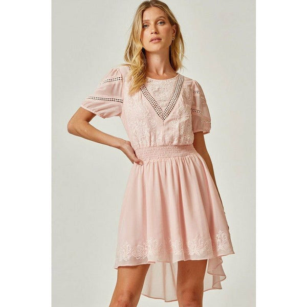 Women's Dresses - All Over Lace Detailed Dress -  - Cultured Cloths Apparel