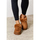 Shoes - Legend Footwear Furry Chunky Platform Ankle Boots -  - Cultured Cloths Apparel