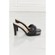 Shoes - MMShoes Top of the World Braided Block Heel Sandals in Black -  - Cultured Cloths Apparel