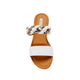 Shoes - Qupid Archer 2 Banded Slide Sandal -  - Cultured Cloths Apparel