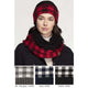 Accessories, Scarves - C. C Buffalo Check Knit Scarf -  - Cultured Cloths Apparel