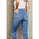 Denim - Judy Blue Janavie Full Size High Waisted Pull On Skinny Jeans -  - Cultured Cloths Apparel