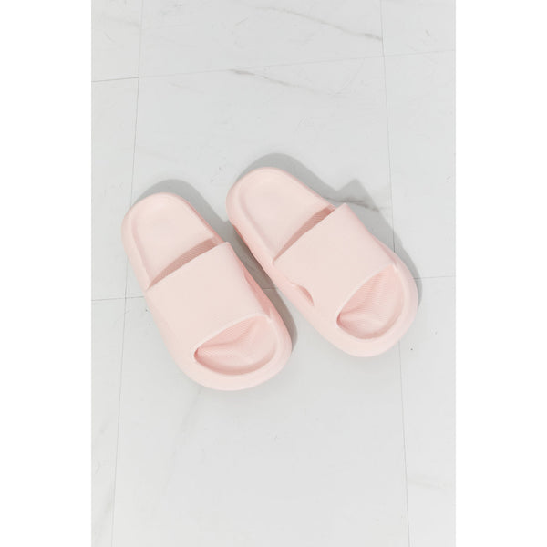 Shoes - MMShoes Arms Around Me Open Toe Slide in Pink -  - Cultured Cloths Apparel