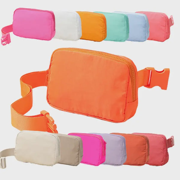 Accessories, Bags - Water Resistant Mini Sling Belt Bag -  - Cultured Cloths Apparel