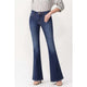 Denim - Lovervet Full Size Joanna Midrise Flare Jeans -  - Cultured Cloths Apparel