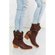 Shoes - MMShoes Better in Texas Scrunch Cowboy Boots in Brown - Burnt  Umber - Cultured Cloths Apparel