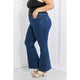 Denim - Judy Blue Ava Full Size Cool Denim Tummy Control Flare -  - Cultured Cloths Apparel