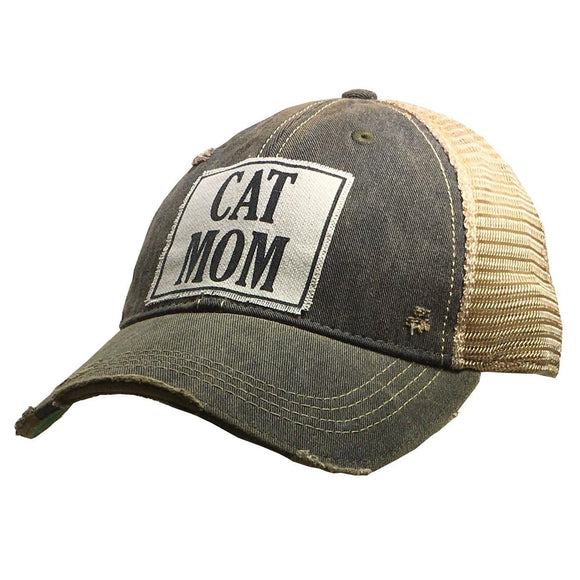 Baseball Hats - Cat Mom Trucker Hat -  - Cultured Cloths Apparel