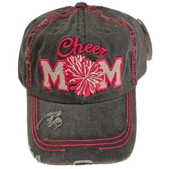 Baseball Hats - Cheer Mom Baseball Hat -  - Cultured Cloths Apparel