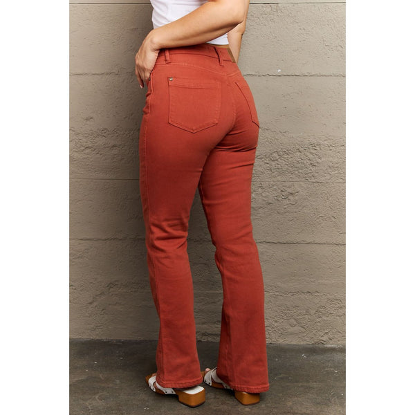 Denim - Judy Blue Olivia Full Size Mid Rise Slim Bootcut Jeans -  - Cultured Cloths Apparel