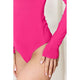 Women's Long Sleeve - Basic Bae Full Size Round Neck Long Sleeve Bodysuit -  - Cultured Cloths Apparel