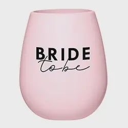 Drinkware - Bride - Silicone Wine Glass -  - Cultured Cloths Apparel