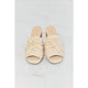 Shoes - Qupid Freshly Picked Twist Peep Toe Block Heel Mule -  - Cultured Cloths Apparel