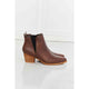 Shoes - MMShoes Back At It Point Toe Bootie in Chocolate -  - Cultured Cloths Apparel