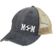 Accessories, Hats - Mom Hat Soccer Mesh Trucker Hat - Black - Cultured Cloths Apparel