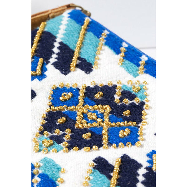 Handbags - Quinn Handmade Pattern Clutch -  - Cultured Cloths Apparel