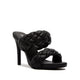 Shoes - Qupid Grammy Double Braid Banded Stiletto Heel - Black - Cultured Cloths Apparel