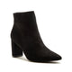 Shoes - Qupid Meier Black Stretch Suede Boot -  - Cultured Cloths Apparel