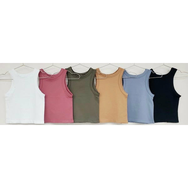 Athleisure - Thick Band Racerback Tank Top -  - Cultured Cloths Apparel